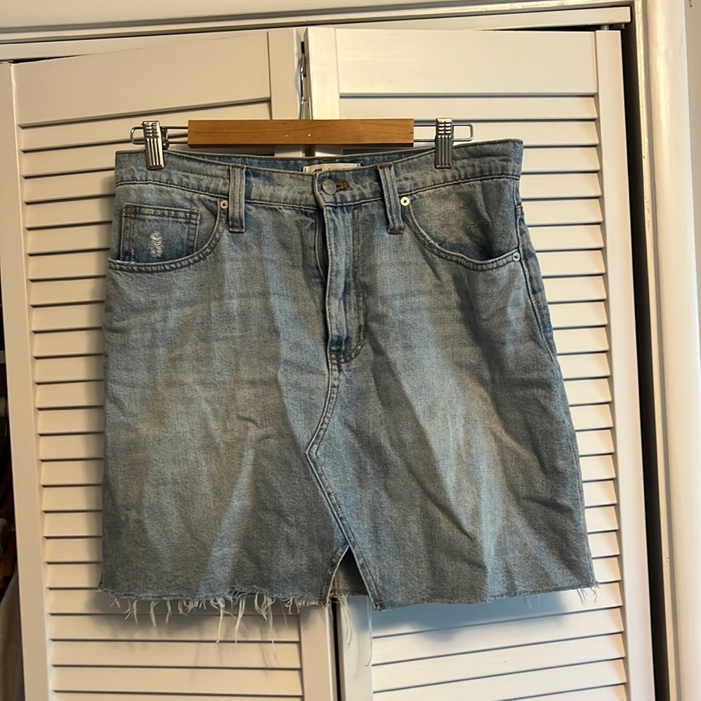 MADEWELL DENIM SKIRT